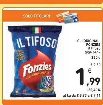 Conad Fonzies Gli Originali offerta