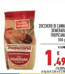 Conad Demerara Zucchero di canna offerta