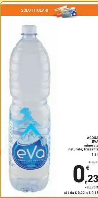 Conad Eva - Acqua Minerale Naturale 1500 G(ml) offerta
