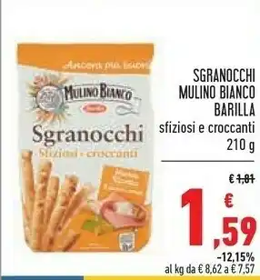 Conad Barilla Grissini offerta