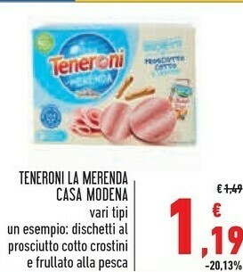 Conad Casa Modena Prosciutto cotto offerta