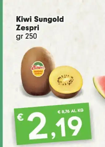 Despar Zespri Kiwi Sungold 250g offerta