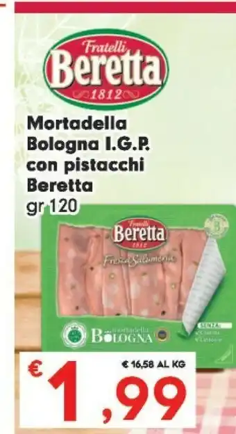 Despar Mortadella Bologna IGP Con Pistacchi 120 G(ml) offerta