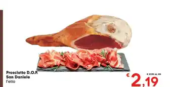 Despar Prosciutto DOP San Daniele offerta