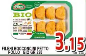 Fileni Bocconcini Petto Pollo Bio 220gr.
