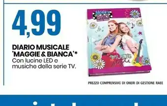 Eurospin Diario Musicale Maggie & Bianca offerta