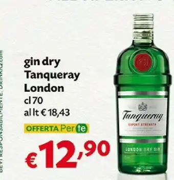 Pam Tanqueray London Dry Gin 0,7 L offerta