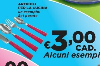Coop Articoli Per La Cucina offerta