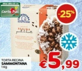 Crai Sammontana Torta Gelato Regina 1000 G(ml) offerta