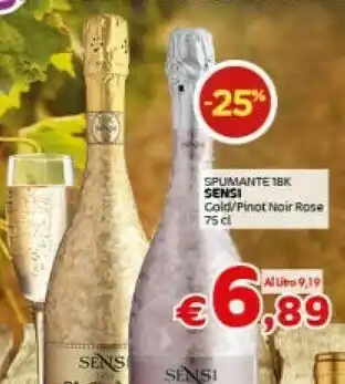 Crai Sensi Spumante Pinat Noir Rose 750 Ml offerta