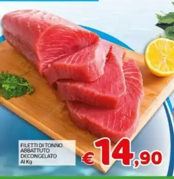 Crai Filetti Di Tonno Abbattuto Decongelato offerta