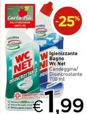 Crai Wc net Igienizzante Bagno Candeggina 700 Ml offerta