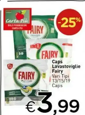 Crai Fairy Caps Lavastoviglie 13 Capsule offerta
