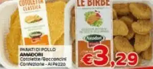Crai Amadori Panati Di Pollo offerta
