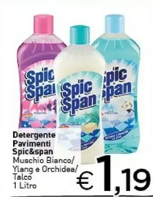 Crai Spin Span Detergente Pavimenti offerta