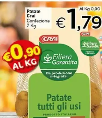 Crai Crai Patate Confezione offerta