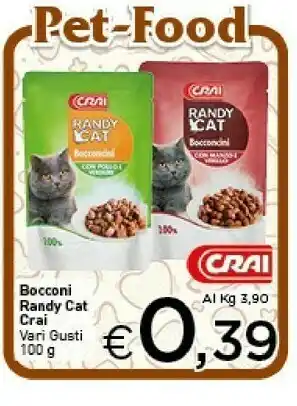 Crai Crai Bocconi Randy Cat offerta