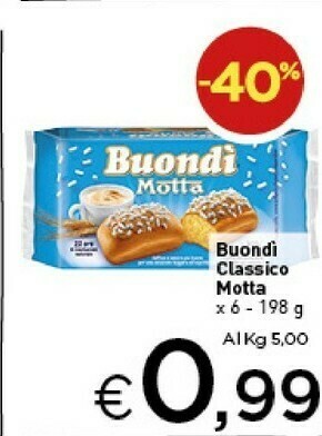 Crai Motta Buondì 198 G(ml) offerta