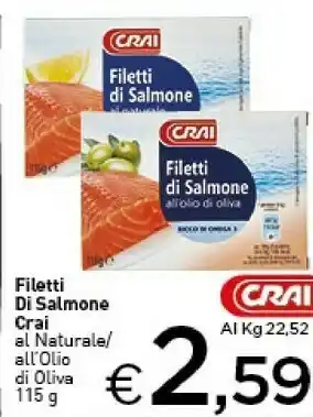 Crai Crai Filetti Di Salmone offerta