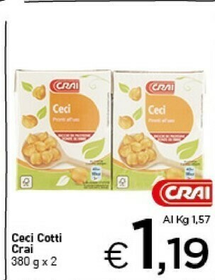 Crai Crai Ceci Cotti offerta