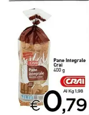 Crai Crai Pane Integrale offerta
