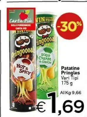 Crai Pringles Hot & Spicy offerta
