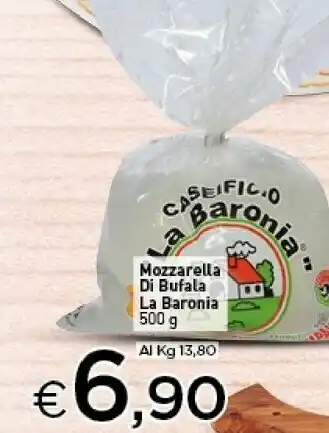 Crai La Baronia Mozzarella Di Bufala 500g offerta