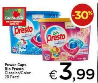 Crai Presto Detersivo lavatrice offerta
