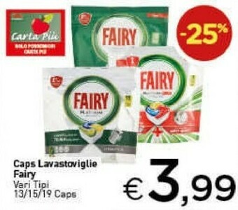 Crai Fairy Detersivo lavastoviglie offerta