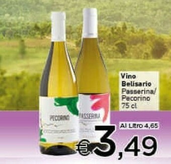 Crai Belisario Vino bianco offerta