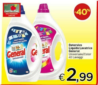 Crai General Detersivo lavatrice offerta