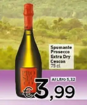 Crai Cescon Spumante offerta