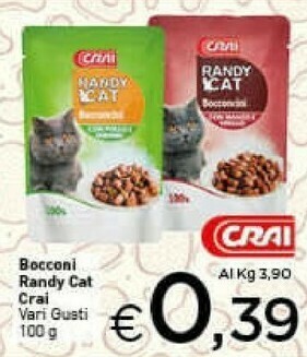 Crai Cibo per gatti offerta