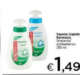 Crai Borotalco Sapone liquido offerta
