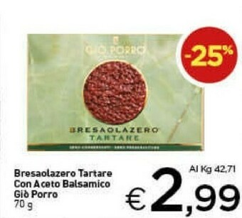 Crai Bresaola offerta