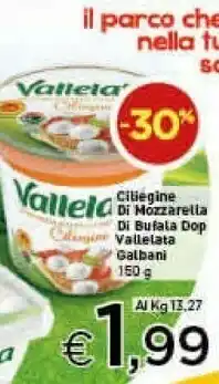 Crai Vallelata Mozzarella di bufala offerta