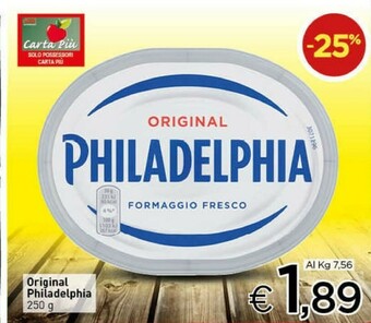 Crai Philadelphia Formaggio spalmabile offerta