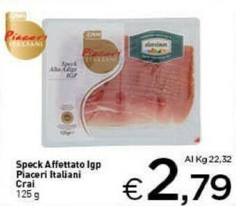 Crai Speck offerta