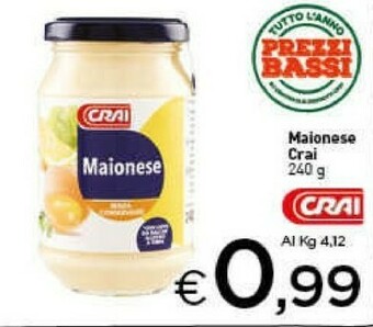 Crai Maionese offerta