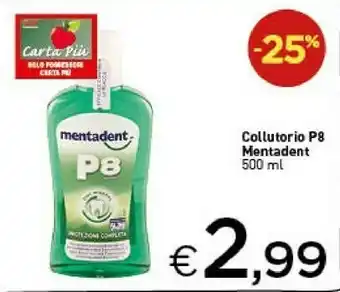 Crai Mentadent Collutorio P8 offerta