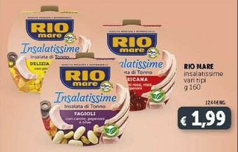 Deco Supermercati Rio Mare Insalatissime Riso E Tonno 160 G(ml) offerta