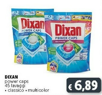 Deco Supermercati Dixan Power Caps offerta