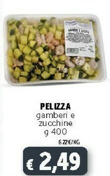 Deco Supermercati Pelizza Gamberi E Zucchine offerta