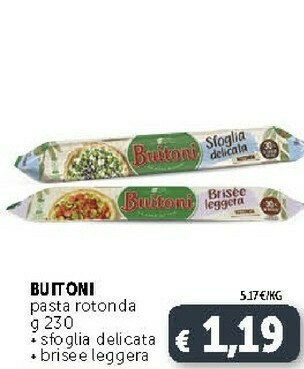 Deco Supermercati Buitoni La Sfoglia Rotonda 230 G(ml) offerta