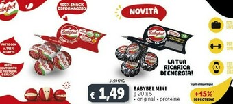 Deco Supermercati Babybel - Mini 100 G(ml) offerta