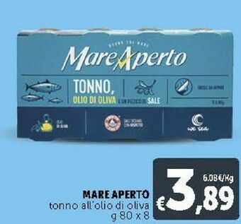 Deco Supermercati Mare aperto Tonno All'Olio Di Oliva offerta
