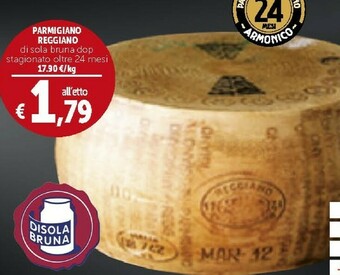 Deco Supermercati Parmigiano Reggiano Di Sola Bruna Dop offerta