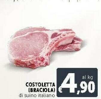 Deco Supermercati Braciola Di Suino offerta