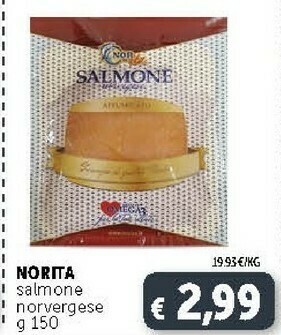 Deco Supermercati Norita Salmone Norvegese 150g offerta