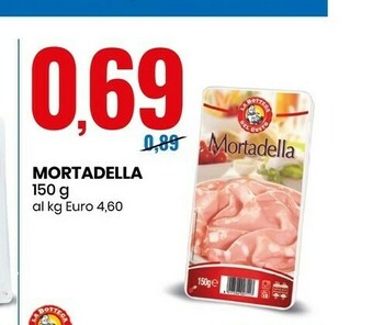Eurospin La Bottega Del Gusto - Mortadella A Fette 150 G(ml) offerta
